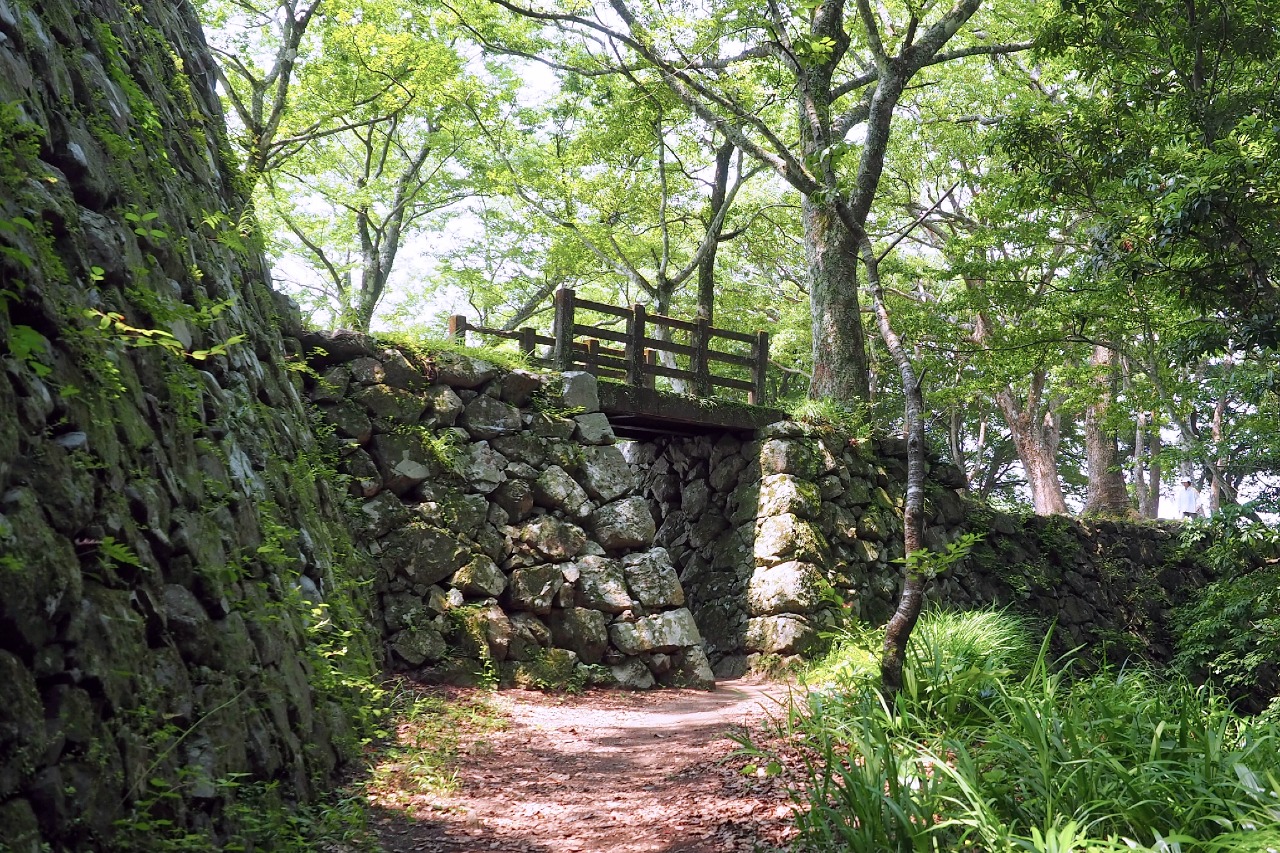 佐伯城 - 廊下橋